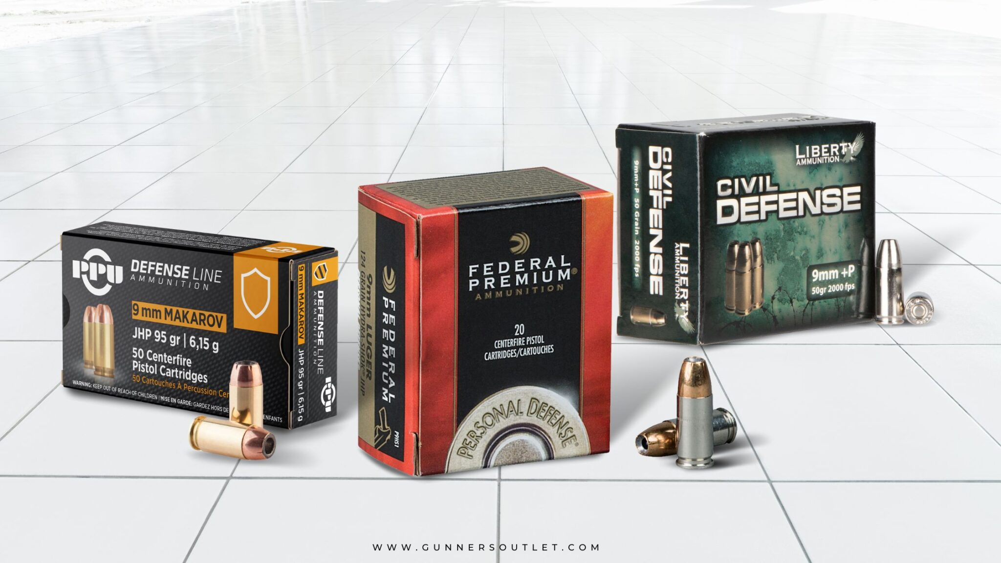 The Different Types of Bullets Police Use for Self Defense Gunners Outlet